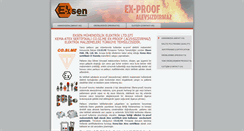 Desktop Screenshot of eksproof.com